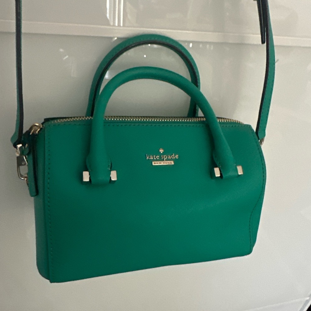 Kate Spade Vibrant Green Crossbody Bag - Picture 2 of 4